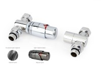 Автоматический терморегулятор прямой (G 1/2" НР х G 3/4" НГ)
