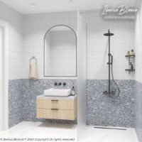 Душевая перегородка IBERICA BLANCA Mod.602 Walk In матовое стекло/хром 120х200см (IB602.MC.200.120)