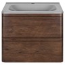 База под раковину Vico 600 подвесная, 2 выкатных ящика soft close, R.Wood