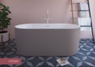 Акриловая ванна CEZARES METAURO-INT-Central-180-80-60-G-W-MATT