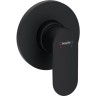 Смеситель для ванны Hansgrohe Rebris S (72649670) внешняя часть, черный хром матовый