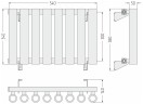 Кумир-0 300х540 8 секций