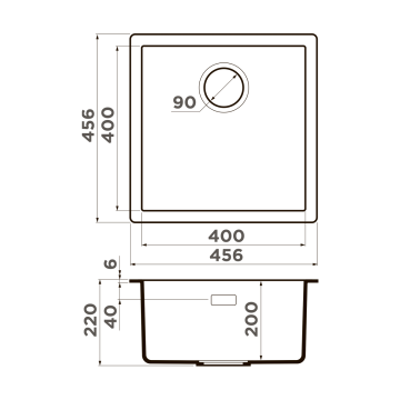Кухонная мойка Omoikiri Yamakawa 45T-Integra-GR Tetogranit/leningrad grey