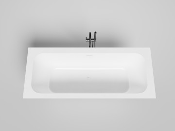 Ванна встраиваемая ORLANDA AXIS KIT 190x80 S-Stone Матовое