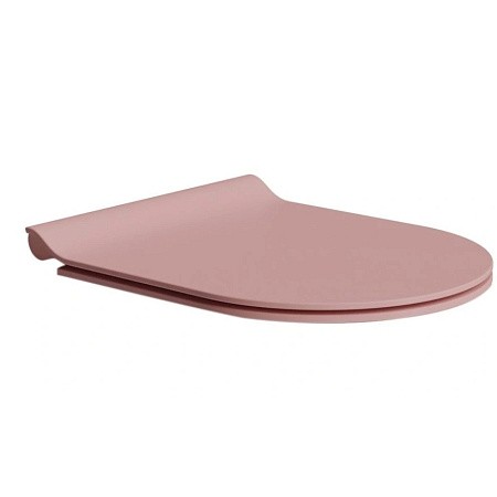 Сиденье Slim/Soft Close GSI MS86CSN24 для унитазов Norm, Kube X, Pura, Community, цвет Матовый Blush