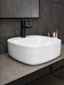 Раковина Gid N9284 51219 накладная белая 42x42x15.5