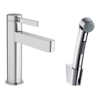 Смеситель для раковины Hansgrohe Finoris, с гигиеническим душем 76210000 хром