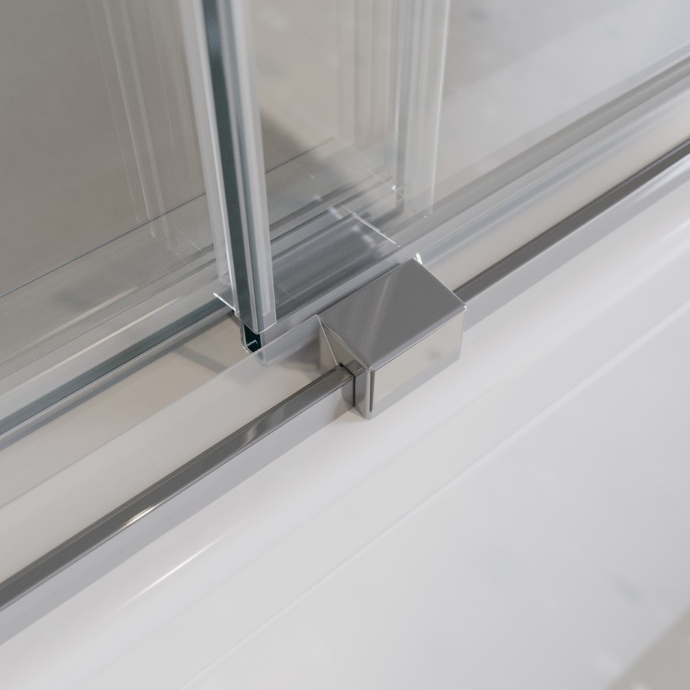 Душевая шторка на ванну CEZARES TANDEM-SOFT-VF-2-200/145-C-Cr-IV