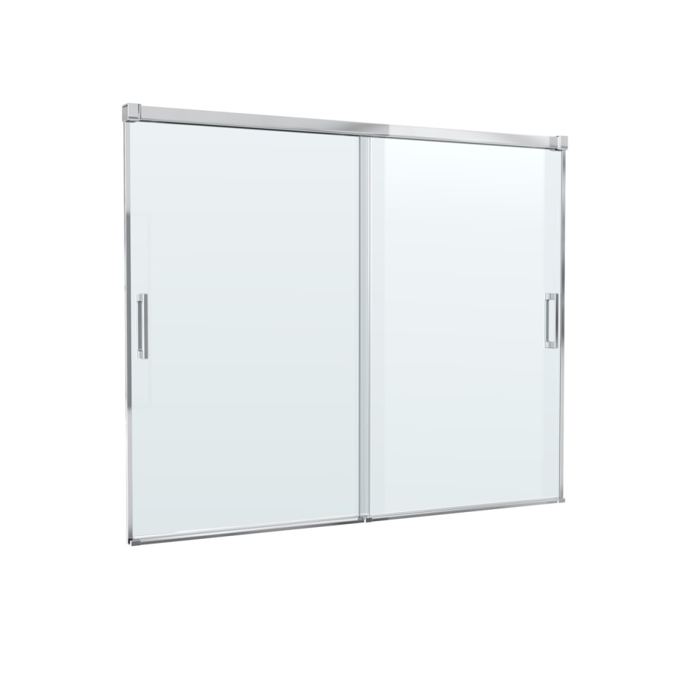 Душевая шторка на ванну CEZARES TANDEM-SOFT-VF-2-200/145-C-Cr-IV