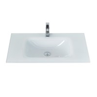 Стеклянная раковина BelBagno BB1010/465-LV-VTR-BL