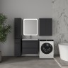 Тумба подвесная STYLE LINE "Атлантика 70", Люкс Плюс графит под раковину Атлантик 70