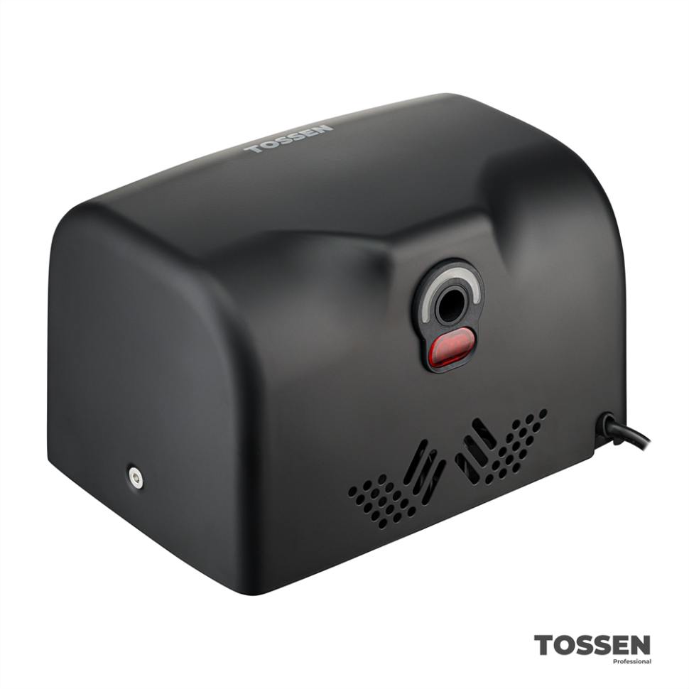 TOSSEN HSG 1310 MB - сушилка для рук (коллекция «Матовый чёрный»)