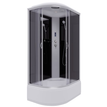 Душевая кабина Niagara Classic NG-2510-14RP (120х80х215) высокий поддон(40см),стекло тонированное,4 места