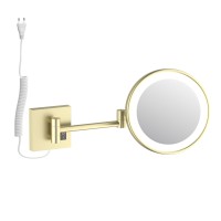 Зеркало с подсветкой Timo Luiro 18474/17 золото матовое