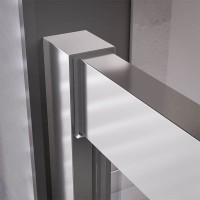 Душевой угол Veconi Premium Trento PTC-20CH, 900Х900x2000, хром, стекло прозрачное