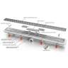 Душевой лоток VeconiKlasik N 650KN