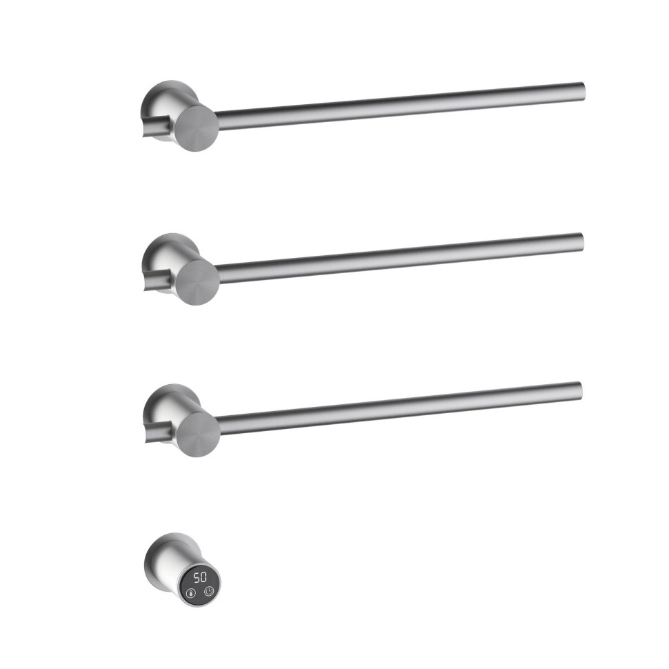 Полотенцесушитель электрический, встроенный Timo Saona 030/13SM никель