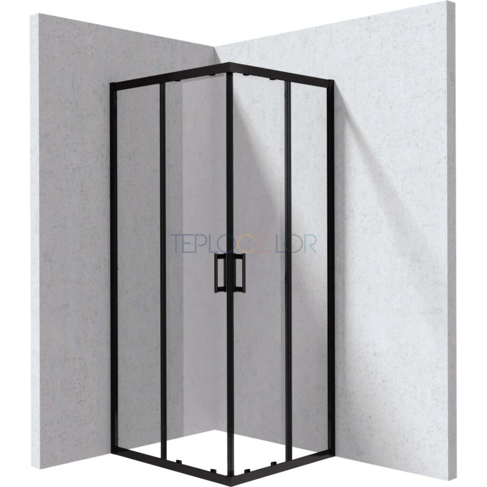 Душевая кабина, прямоугольная, 80x90 см
