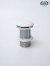 Донный клапан Gid без перелива Whm100 74403K белый матовый 7x7x10