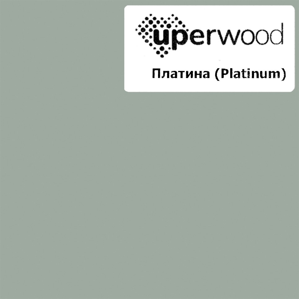 Раковина для ванной 60 см, Uperwood Classic Quartz, кварцевая, серая матовая, платина