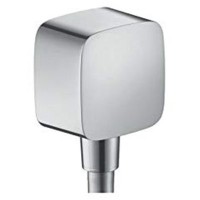 Шланговое подсоединение Hansgrohe с защитой, цвет: хром 26457000