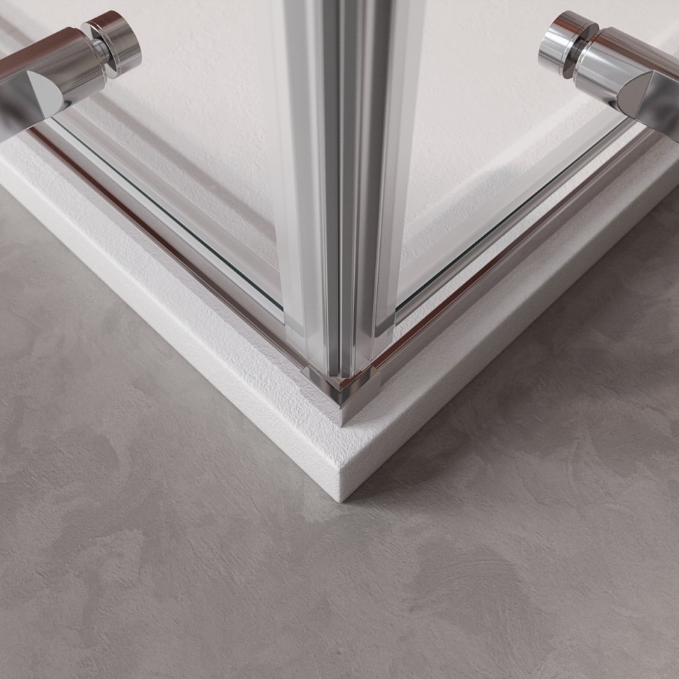 Душевой уголок Cezares LINER-AH-2-120/90-C-Cr-R