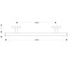 Поручень Hansgrohe Logis 40513000