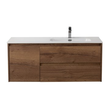 База под раковину подвесная BelBagno KRAFT-1200-2C-1A-SO-RT-R Rovere Tabacco