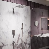 Душевой комплект Puro VSFW-5P1CH встраиваемый, 3 режима, хром