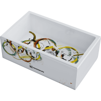 Кухонная мойка Omoikiri Mikura 76-Tokyo 3 Natceramic/белый