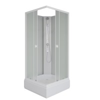 Душевая кабина Niagara Promo P80/26Q/MT/BK (80х80х200) 4 места