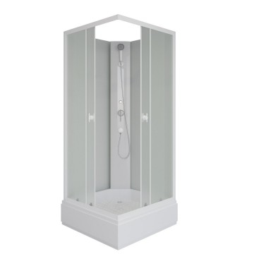 Душевая кабина Niagara Promo P80/26Q/MT/BK (80х80х200) 4 места