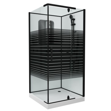 Душевая кабина Grossman Classic GR270QR (100х100х205) дверь распашная,4 места