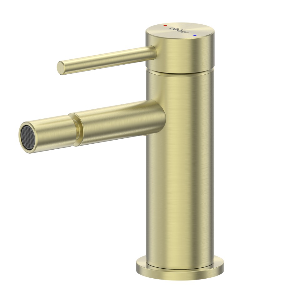 Смеситель ABBER Wasser Kreis 316 AF8124BG для биде, брашированное светлое золото
