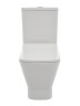 AQM1005 Унитаз напольный Rimless c сиденьем SoftClose, горизонтальный выпуск. 620x345x415мм