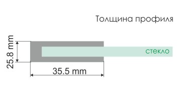 Везер (Weser) 78F22 Душевой уголок