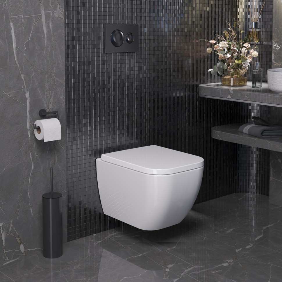 Унитаз Forsa 243K19003S (475*360*350) подвесной , 2 места
