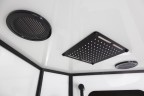 Душевая кабина Niagara Premium NG-6902-01G BLACK (100х100х210) низкий поддон(16см),черный,стекло тонированное,4 места