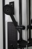 Душевая кабина Niagara Premium NG-6902-01G BLACK (100х100х210) низкий поддон(16см),черный,стекло тонированное,4 места