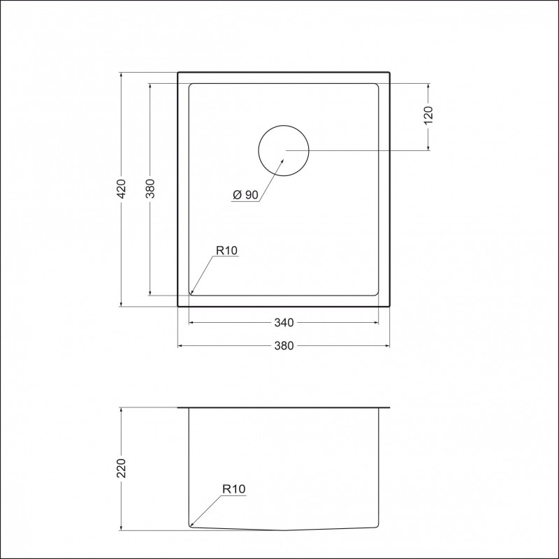 Мойка EMAR EMB-130 EMB-130 PVD Nano Dark