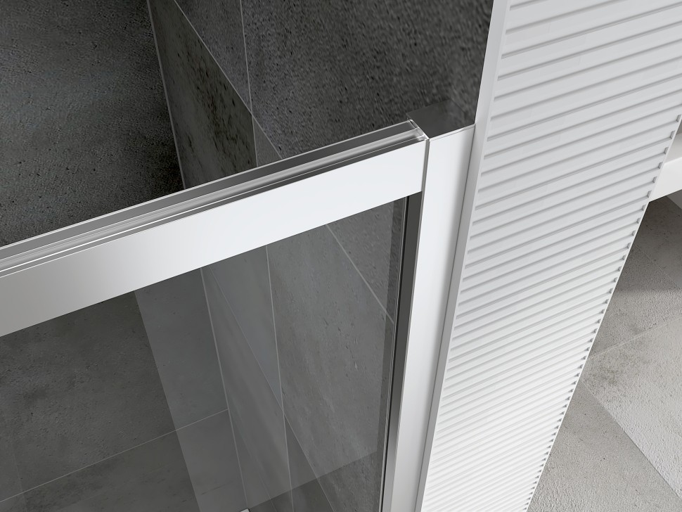 Душевая дверь ABBER Schwarzer Diamant AG33160H