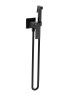AQM6817MB Savona Готовый комплект гигиенического душа (скрытый монтаж, латунная лейка), черный матов