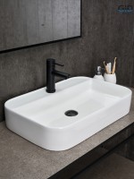 Раковина Gid N9660 51232 накладная белая 60x40x11