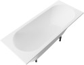 Ванна из искусственного камня Uperwood Lotus 170x75 см, белая