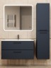 Тумба под раковину для ванной Uperwood Foster New 90 см, подвесная, черная