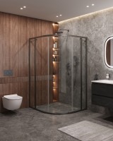 Душевой уголок CEZARES MOLVENO-RH-11-120/110-C-GM-IV