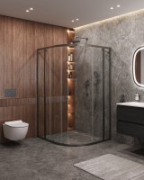 Душевой уголок CEZARES MOLVENO-RH-11-120/110-C-GM-IV