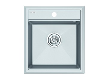 Мойка STEPIA 45, IT-GRANIT, PM114651-GRM , серый металлик, 460х510, Paulmark