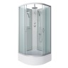 Душевая кабина Niagara Classic NG-3301-14BKT (90х90х210) средний поддон(26см),стекло матовое,4 места