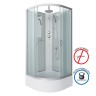 Душевая кабина Niagara Classic NG-3301-14BKT (90х90х210) средний поддон(26см),стекло матовое,4 места